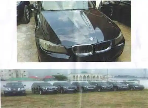 See some of the vehicles recovered from former IG of Police Solomon Arase